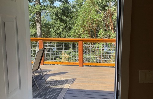 Rosario House | Orcas-Beautiful Modern Home- Large New Deck- Water View- Privacy- Dog Friendly
