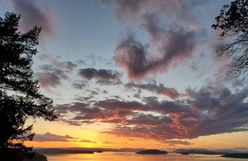 Deer Harbor Cottage | Orcas Island Sunset Cottage Retreat: Ocean Views