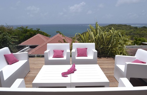 Cul de Sac Villa | Orient Bay, stunning Ocean View, big Pool, full A/C, allows 'Au Natural'