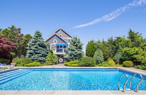 Orient Point House | Orient Point 4 Bedroom 4 Bath House with Heated Saltwater Pool