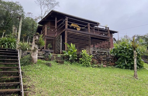 Praia Grande Cabin | Orquidea Eco.lodging Chalet Sunrise view