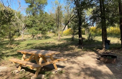 Marble Falls RV Rental | Orrasis dry tent site, WANDER