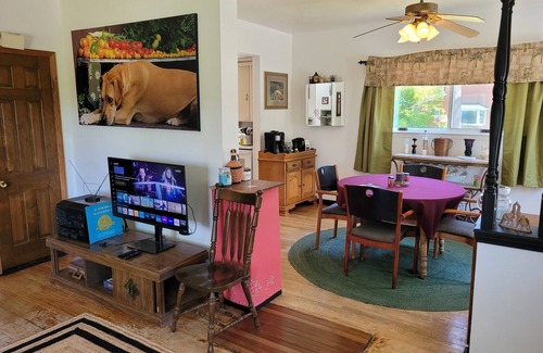 Oscoda House | Oscoda Hilltop Haven - Great Location near Beach and Downtown! Pet-Friendly with New Central A/C!