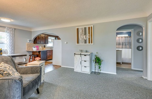 Frontier Cottage | Osseo Cottage on Pleasant Lake w/Dock & Views!