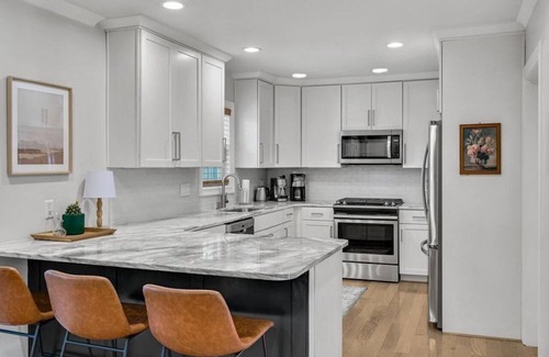 Ottawa Hills House | Ottawa Hills Bliss: Luxe 2BR with Hot Tub & King!