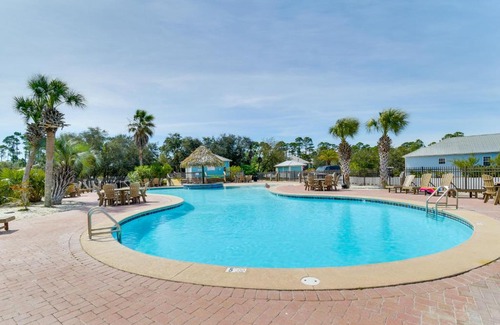Fort Morgan House | Our Happy Place Zero-Entry Pool and Tennis Access