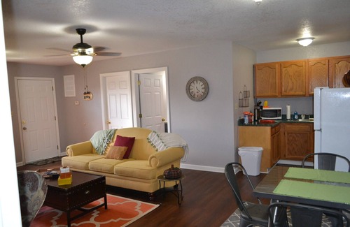 Kerr Apartment | “our little orange a-peel” Gallipolis. No cleaning fee and no Taxes all include.