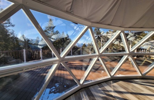 East Kootenay Cabin | Our most luxurious Dome, Cougar Dome in Winderdome Resort