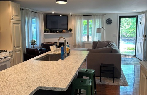 Frankfort Cottage | Our Outlet- Crystal Lake access on Outlet Bay/private street