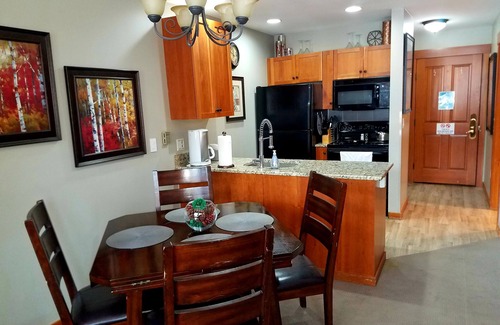 Copper Mountain Village Condo | Our studio condo is the closest condo to the Eagle Lift. Just steps away.