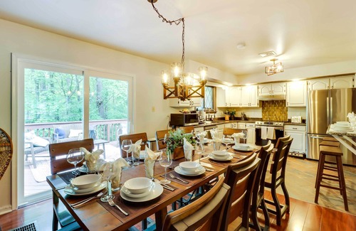 East Stroudsburg House | Outdoor Entertainment + Hot Tub: Poconos Home!