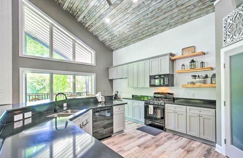 McQueeney House | Outdoor Entertainment Space: Home in McQueeney