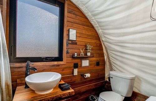Virgin Cabin | Outdoor Family Fun Wagon w/1 Queen Bed, 2 bunk beds,