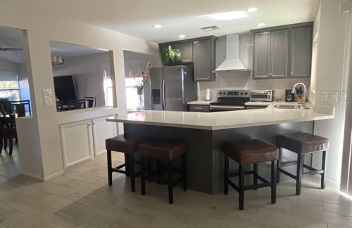 Ahwatukee Foothills House | Outdoor Fun & Relaxation: Mini Golf, Pool, Hot tub, EV charger