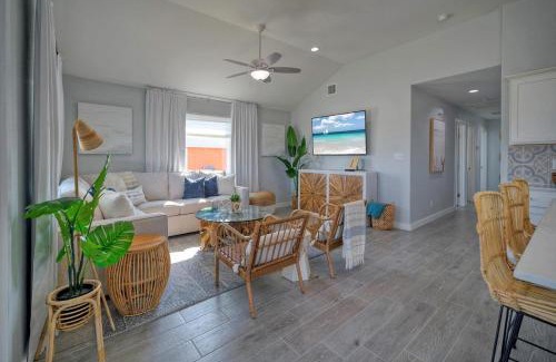 Cinnamon Shore House | Outdoor Lounge w Bar Swing Seats Near Nature Preserve Blutopia by AvantStay