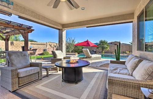 Entrada Del Oro House | Outdoor Oasis Home with Fire Pit in Gold Canyon!