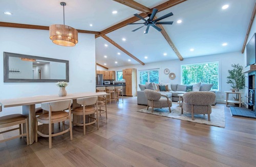 Victor House | Outdoor Retreat with Hot Tub and Patio
