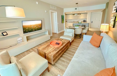 Hollywood South Central Beach Condo | Outstanding 2 Bedroom Apt at Lyfe Resort