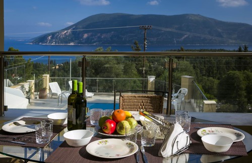 Tselendata Villa | Outstanding view of Ithaca and Lefkada at the ouskirts of Fiskardo