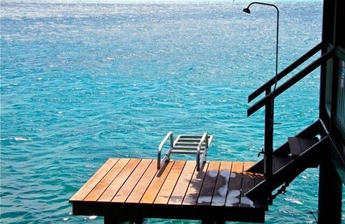 Bora Bora House | Over Water Hideaway in Bora Bora! Marlon's World Famous Over Water Hideaway!