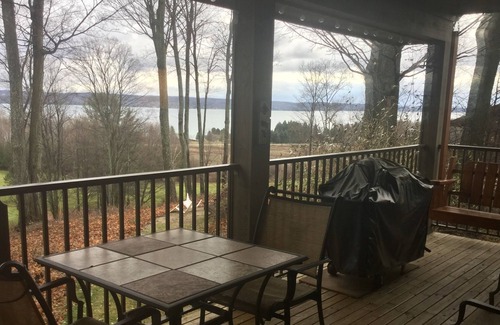 Kewadin Condo | Overlooking A-Ga-Ming Golf Resort w/view of Torch Lake
