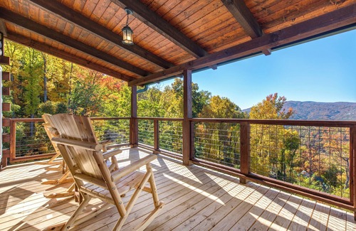 Gatlinburg Cabin | Overlooking Adventure by Jackson Mountain Rentals
