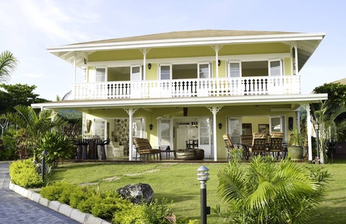 Salt Gut Villa | Overlooking the Caribbean Sea with private beach access
