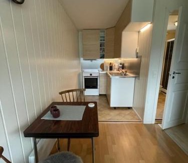 Lebesby Apartment | Overnatting Kjøllefjord, Hybelleilighet med kjøkkenkrok og eget bad