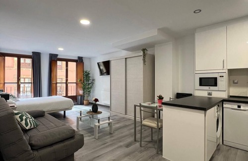 Oviedo City Centre Apartment | Oviedo Center (Estudio1 Rosal) One minute from City Hall!