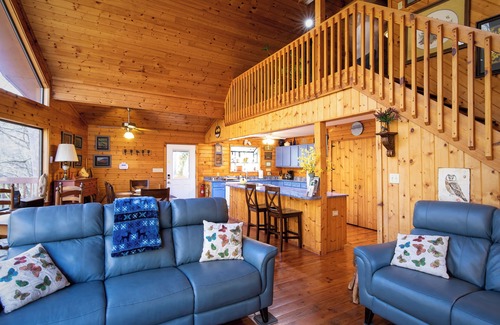 Townsend Ski Chalet | Owl’s Hoot Chalet – 3 mi from Great Smoky Mtns - Autumn dates available