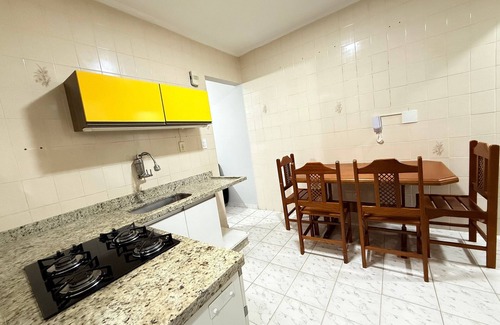 Canto do Forte Apartment | Pé na Areia Canto do Forte VI