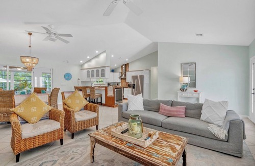 Coury House | P27 - Private Beach Access! Pool home with everything you need for an.