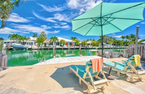 Key Colony Beach House | P38 - Charming 1 bedroom, waterfront duplex with private hot tub. Cabana Club.