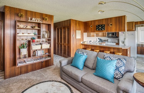 Gearhart Condo | P453 2 Bedroom 1st floor, Stairs down to the unit, No cleaning fees