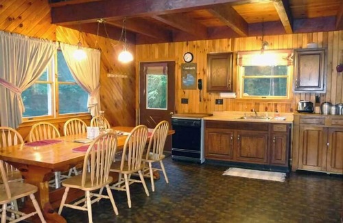 Penfield Cabin | PA Wilds Mtn Cabin, 8 pvt acres in state forest, near Elk Herd & 2 State Parks