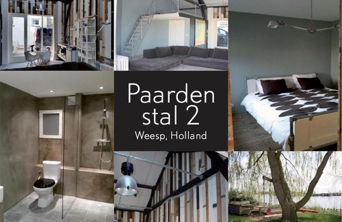 Weesp Apartment | Paardenstal, Private House with wifi and free parking for 1 car