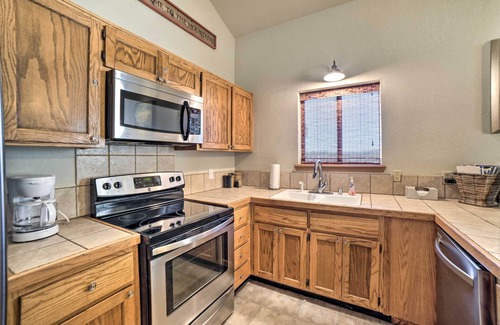 Pagosa Springs Condo | Pagosa Springs Getaway w/Patio & Lake Views!