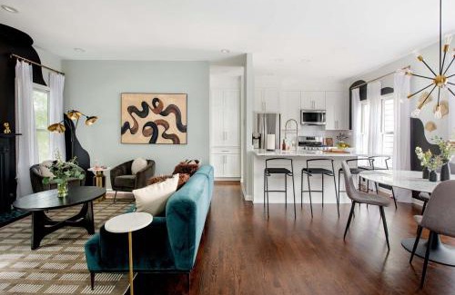 Virginia Highland House | Paint it Black