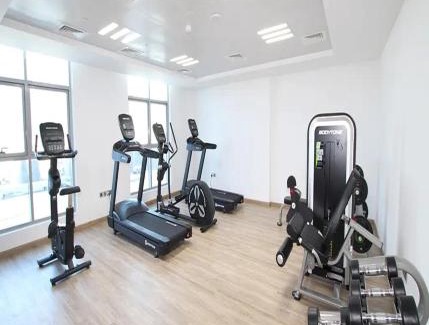 Jebel Ali Apartment | Palette Lavish Apartments at Concord tower with Rooftop Pool
