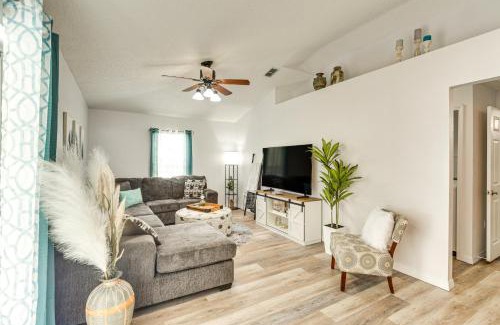 Palm Coast House | Palm Coast Comfort Family Home with Lanai, Big Yard