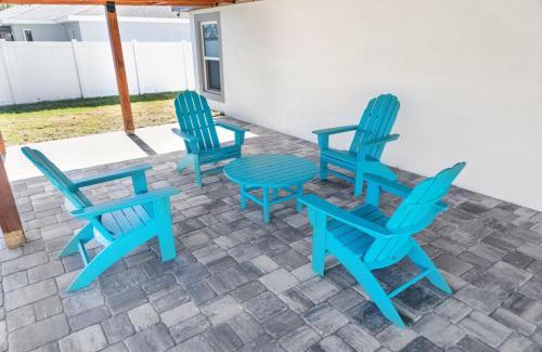 Palm Coast House | Palm Coast Coquina Escape with Fire Pit Near Beach