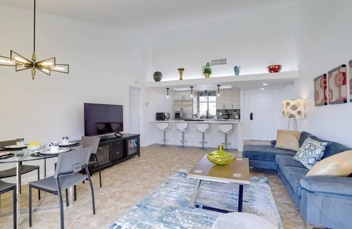 Palm Desert Condo | Palm Desert Condo w/Community Pool + Views!