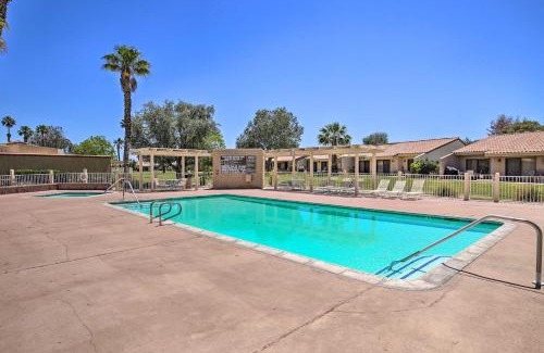 Palm Desert Apartment | Palm Desert Condo with Community Pool and Views!