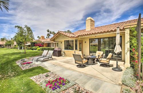 Palm Desert Apartment | Palm Desert Escape with Patio, Grill and Fire Pit