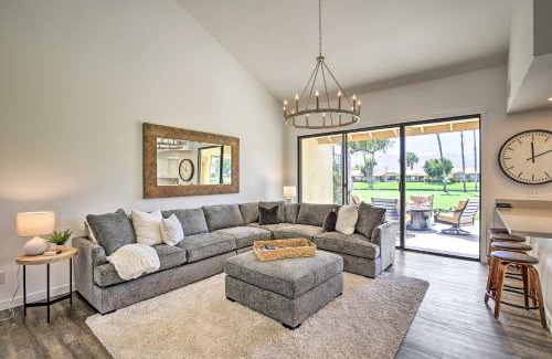 Palm Desert Apartment | Palm Desert Escape with Patio, Grill and Fire Pit