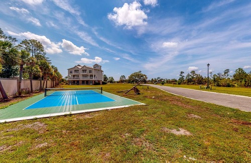 St. Marys Condo | Palm-lined Home, Dock Access, Firepit, & Balconies