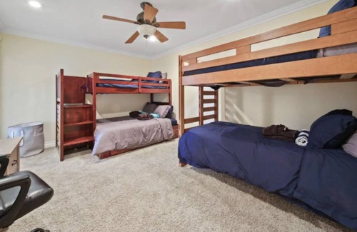 Palm City House | Palm Retreat - Large home with pool, hot tub, volleyball