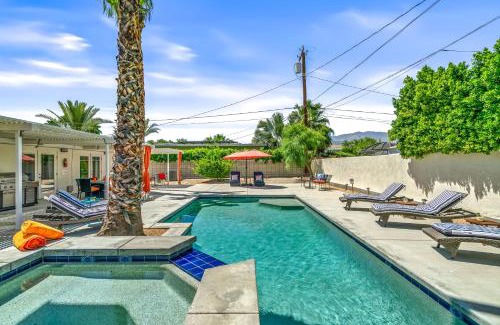 Palm Springs House | Palm Springs Joy Pool Spa Views