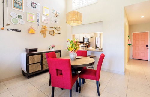Palm Desert Condo | Palm Valley Country Club Get Away! TWO Guest Rooms on Tee Box #2! TWO ON #2!