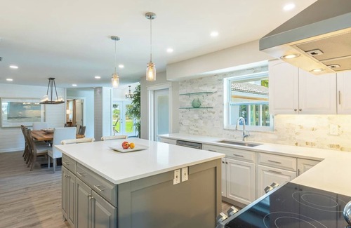 North River Shores House | Palmetto River House w/Private Pool, Tiki Hut, & Dock